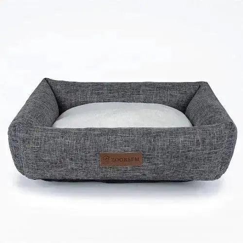 Cozy Winter Warm Linen Square Creative Pet Bed for Ultimate Comfort - Trusted Pet Products