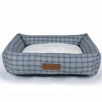 Cozy Winter Warm Linen Square Creative Pet Bed for Ultimate Comfort - Trusted Pet Products