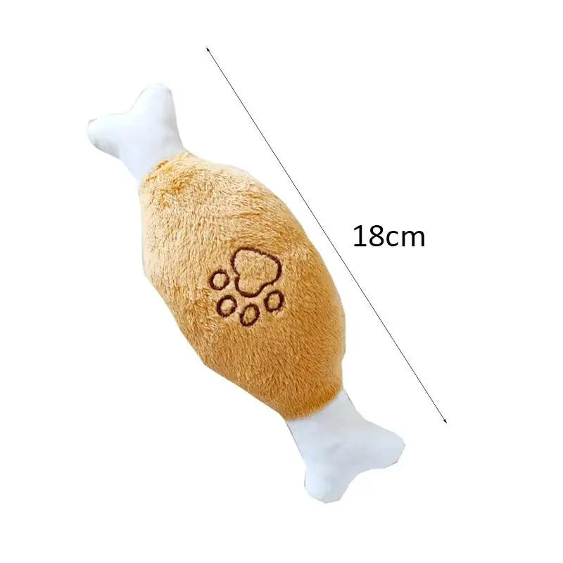 Cute Bite Resistant Animal Shape Squeaky Chew Toys for Small Dogs - Trusted Pet Products