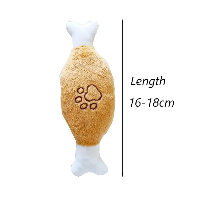 Cute Bite Resistant Animal Shape Squeaky Chew Toys for Small Dogs - Trusted Pet Products