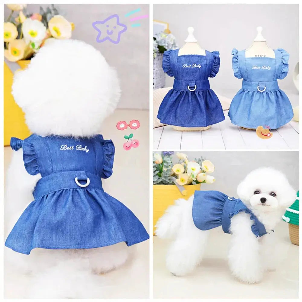 Denim Dress for Dogs Trusted Pet Products