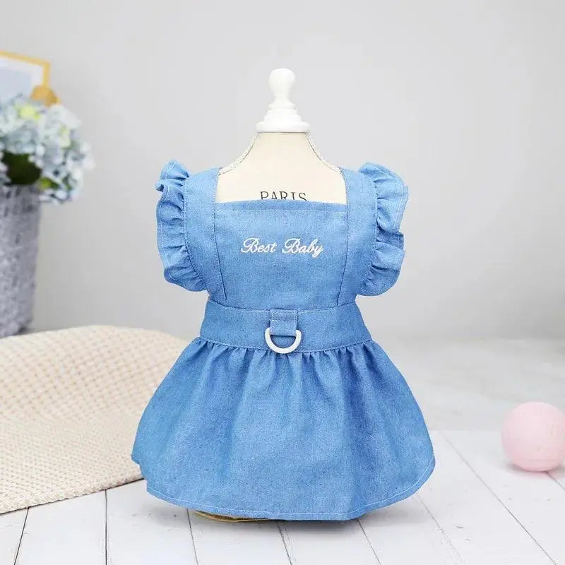 Denim Dress for Dogs - Trusted Pet Products