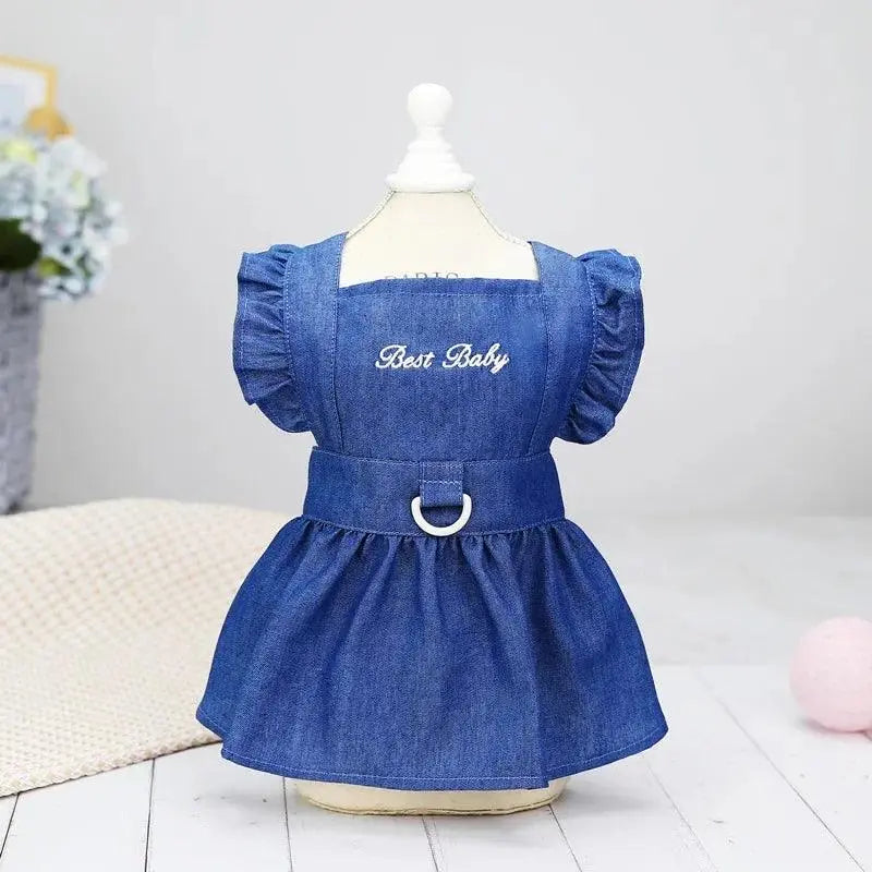 Denim Dress for Dogs - Trusted Pet Products