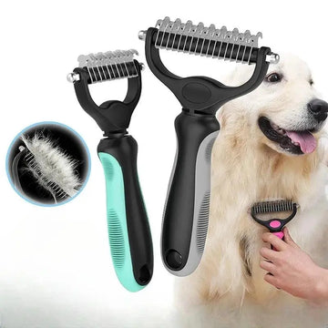 Dog Cat Hair Removal Comb Pet Long Hair Short Hair Pet Grooming Care Brush Trimming Dematting Brush Dog Pet Grooming Equipment - Trusted Pet Products