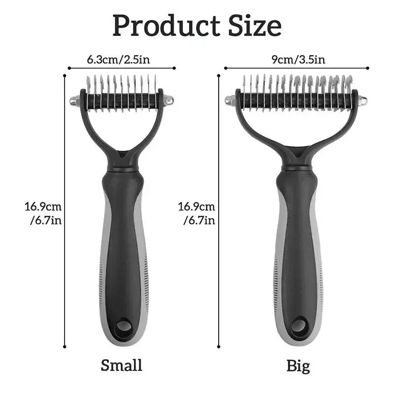 Dog Cat Hair Removal Comb Pet Long Hair Short Hair Pet Grooming Care Brush Trimming Dematting Brush Dog Pet Grooming Equipment - Trusted Pet Products