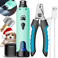 Dog Nail Grinder, Dog Nail Trimmers and Clippers Kit, - Trusted Pet Products