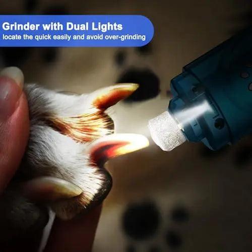 Dog Nail Grinder, Dog Nail Trimmers and Clippers Kit, - Trusted Pet Products