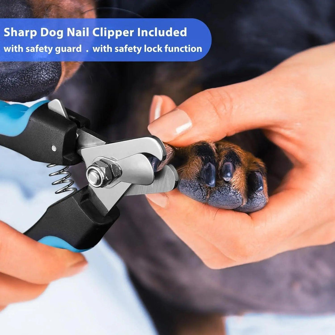 Dog Nail Grinder, Dog Nail Trimmers and Clippers Kit, - Trusted Pet Products