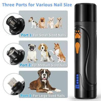 Dog Nail Grinder, Dog Nail Trimmers and Clippers Kit, - Trusted Pet Products