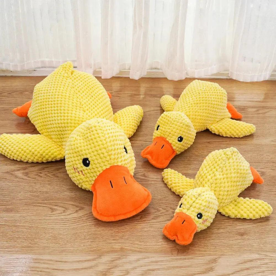 Duck Shape Quacking Chewable Dog Toy - Trusted Pet Products