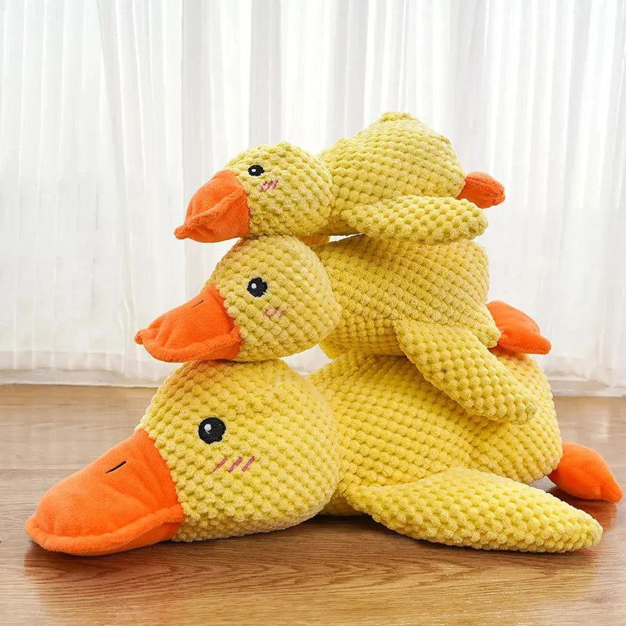 Duck Shape Quacking Chewable Dog Toy - Trusted Pet Products