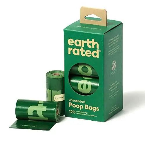 Earth Rated Dog Poop Bags, Guaranteed Leak Proof and Extra Thick Waste Bag Refill Rolls For Dogs, Lavender Scented, 270 Count - Trusted Pet Products