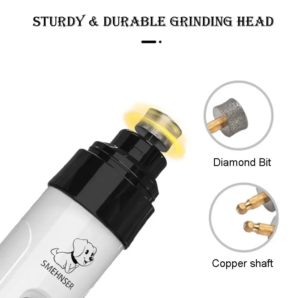 Electric Nail Grinder Pet Grooming Gadget Diamond Bit Replacement Head Trusted Pet Products