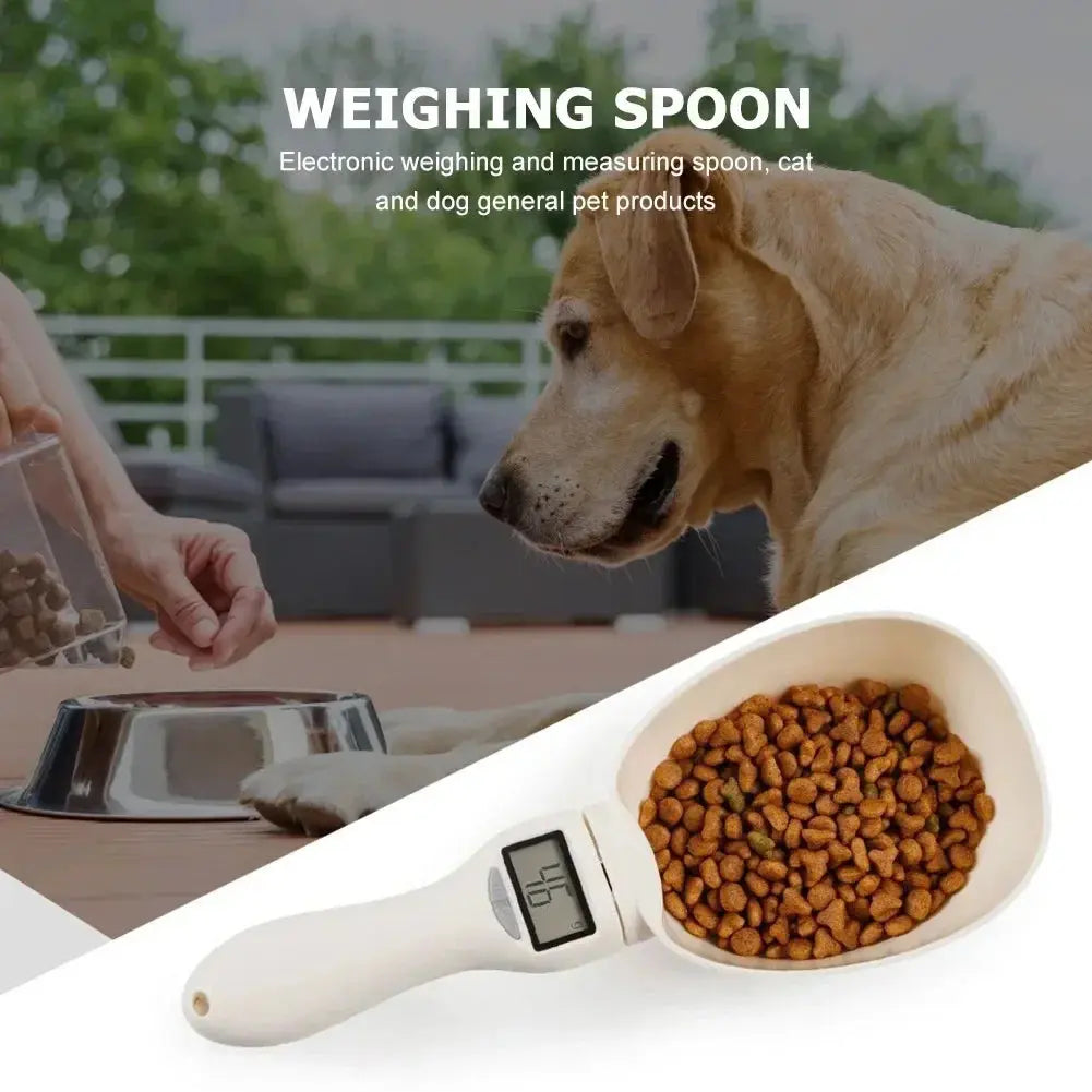 Electronic Digital Pet Food Measuring Spoon Food Scale with LED Display Trusted Pet Products