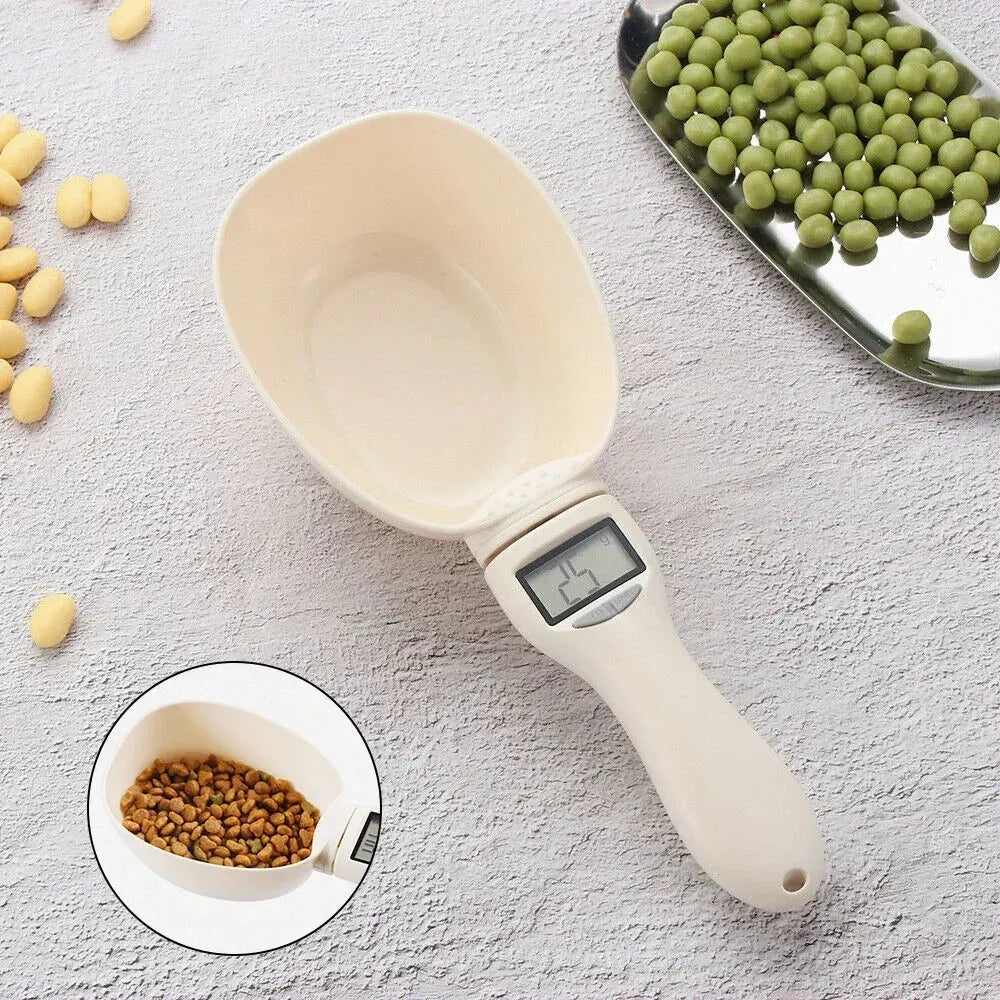 Electronic Digital Pet Food Measuring Spoon Food Scale with LED Display Trusted Pet Products