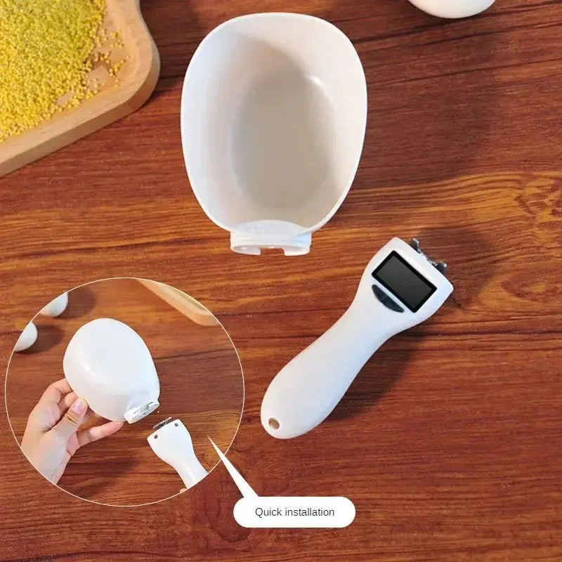 Electronic Digital Pet Food Measuring Spoon Food Scale with LED Display Trusted Pet Products