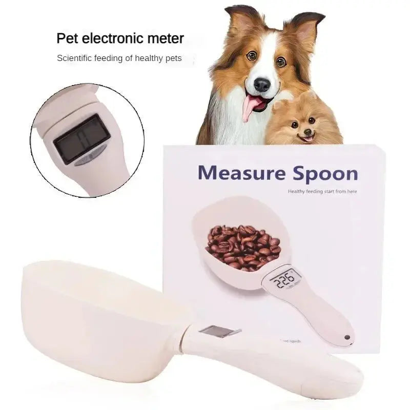 Electronic Digital Pet Food Measuring Spoon Food Scale with LED Display Trusted Pet Products