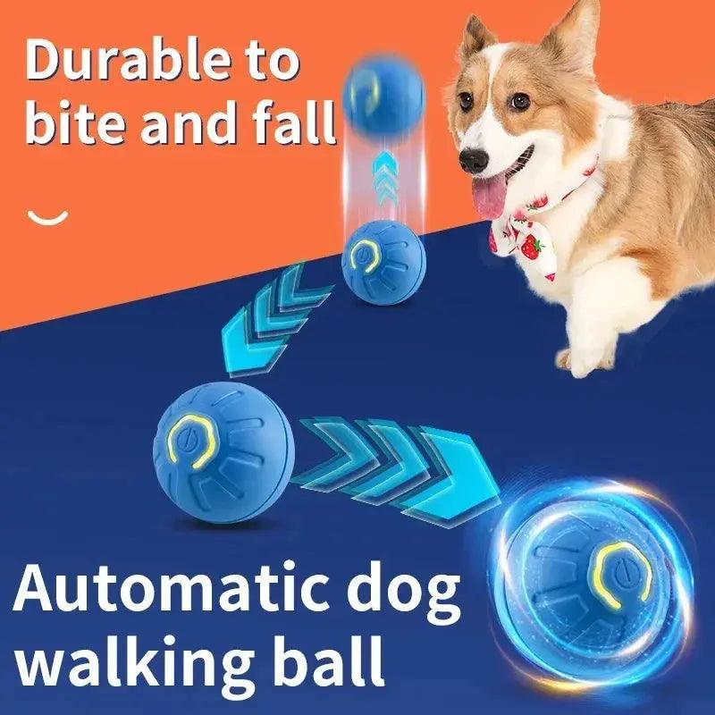 Electronic Interactive Moving Ball Pet Toy - Trusted Pet Products