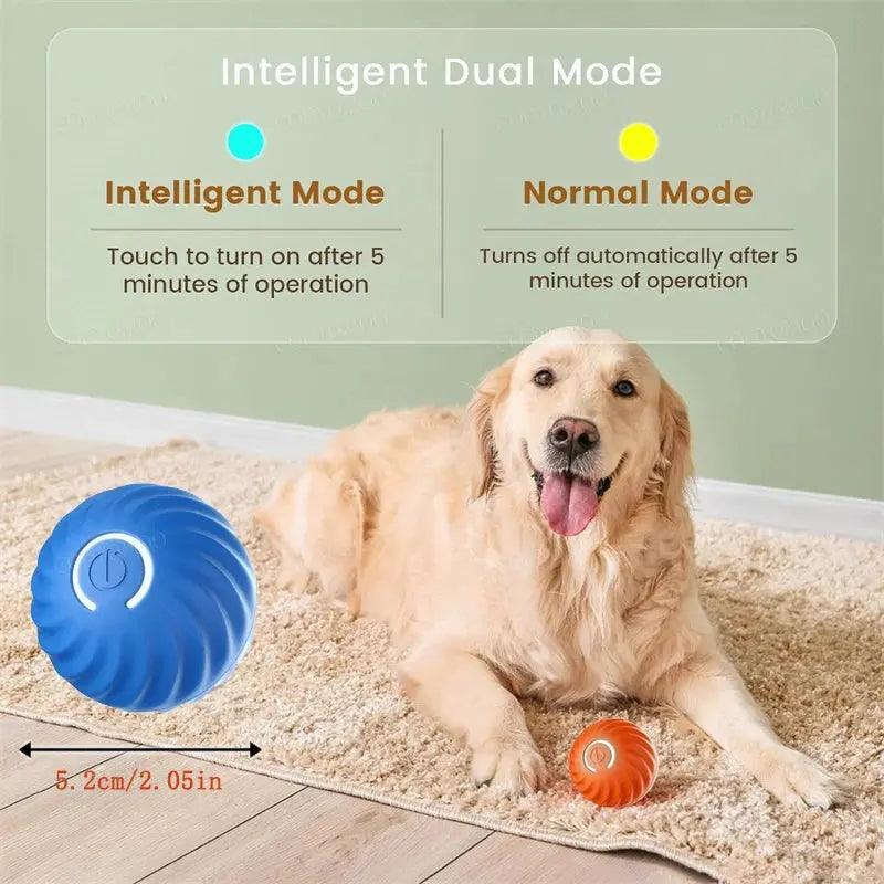 Electronic Interactive Moving Ball Pet Toy - Trusted Pet Products