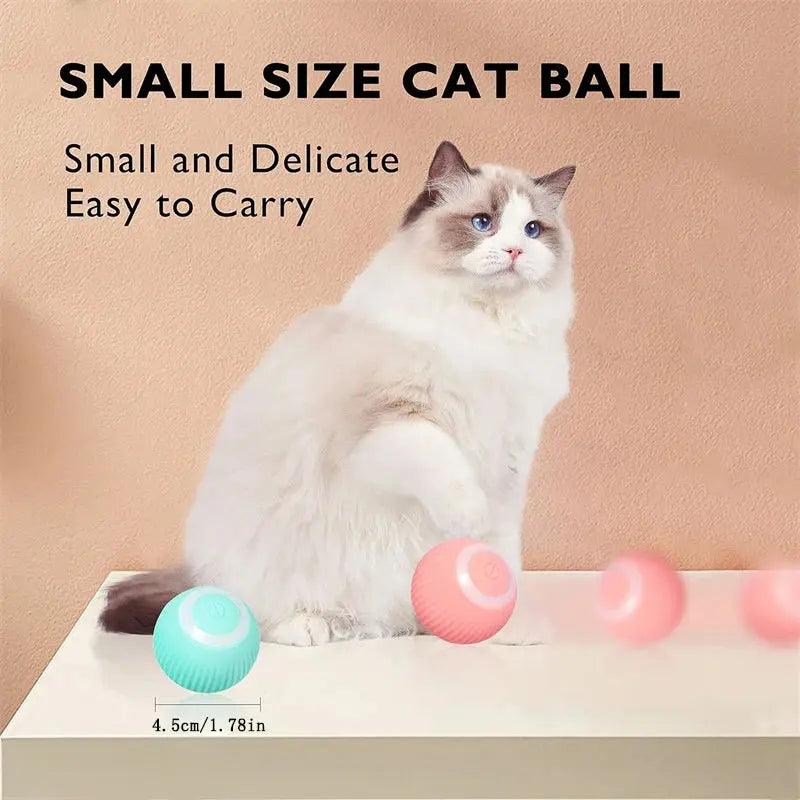 Electronic Interactive Moving Ball Pet Toy - Trusted Pet Products