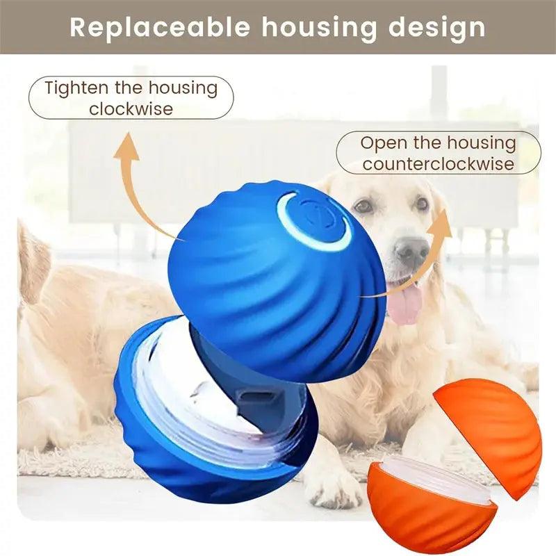 Electronic Interactive Moving Ball Pet Toy - Trusted Pet Products