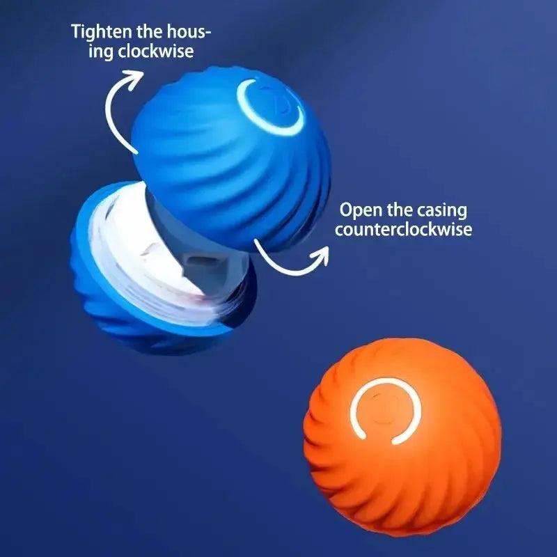 Electronic Interactive Moving Ball Pet Toy - Trusted Pet Products