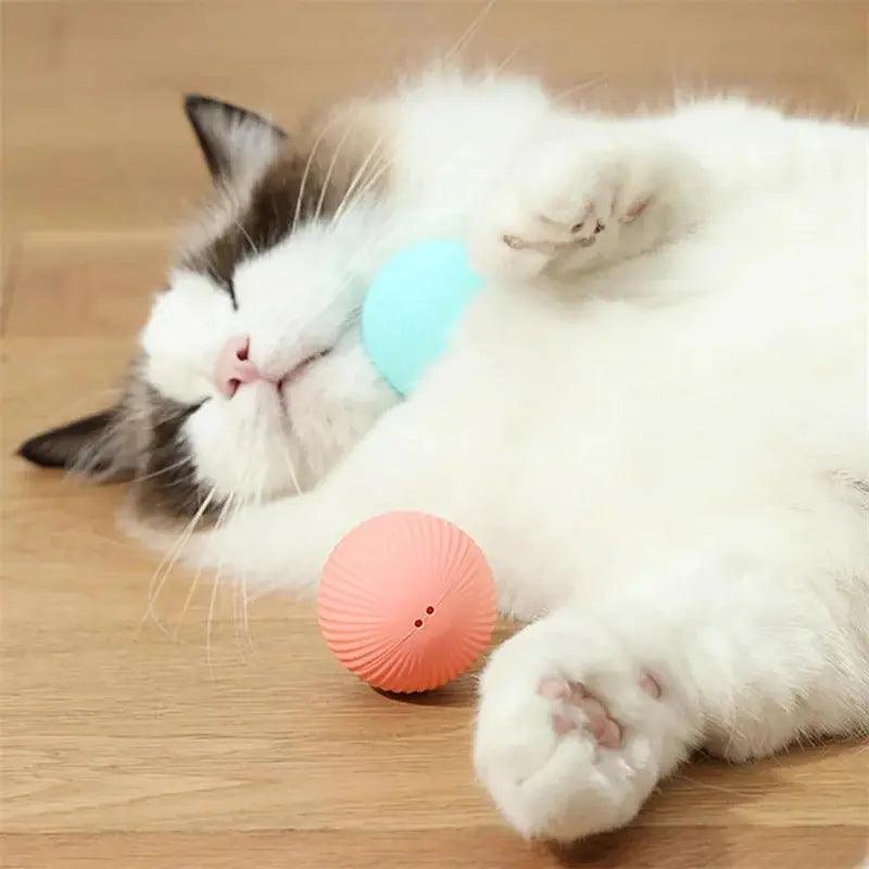 Electronic Interactive Moving Ball Pet Toy - Trusted Pet Products