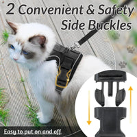 Escape Proof Cat Harness with Leash - Rabbitgoo - Trusted Pet Products