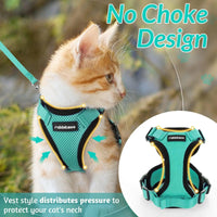 Escape Proof Cat Harness with Leash - Rabbitgoo - Trusted Pet Products