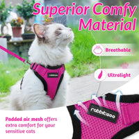 Escape Proof Cat Harness with Leash - Rabbitgoo My Store