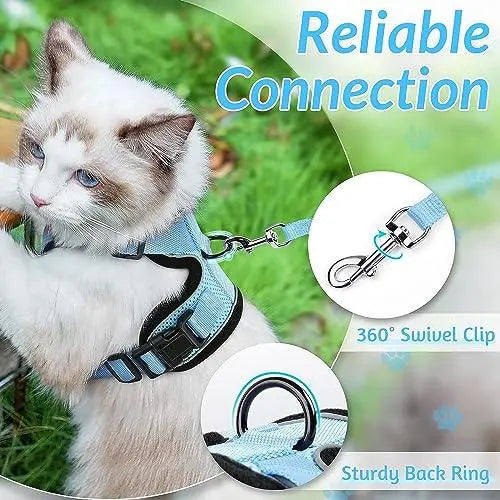 Escape Proof Cat Harness with Leash - Rabbitgoo My Store