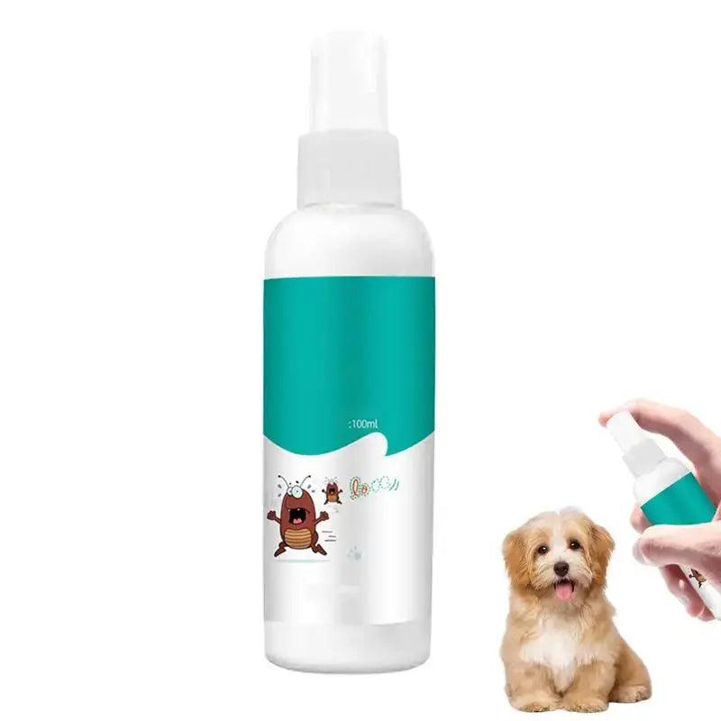 Fleas Lice Expel Treatments Spray Quick And Handy 100ml - Trusted Pet Products