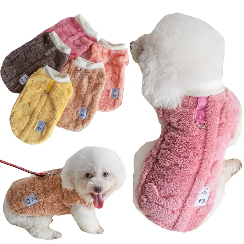 Fleece Warm Winter Pullover for Small and Medium Dogs Trusted Pet Products