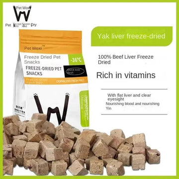 Freeze-dried beef liver granules reward treats - Trusted Pet Products