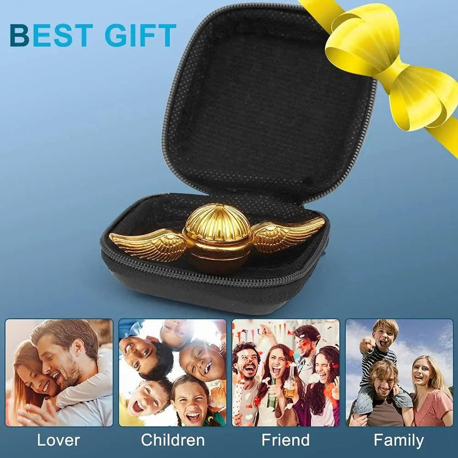 Golden Ball Fidget Hand Spinner for Kids & Adults - Trusted Pet Products