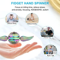 Golden Ball Fidget Hand Spinner for Kids & Adults - Trusted Pet Products