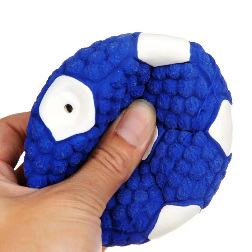 HOOPET Pet Dog Toy Balls Squeak Puppy Toys Interesting Tennis Football Tooth Cleaning Toys for Dogs - Trusted Pet Products