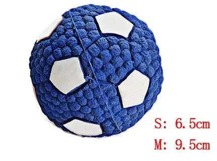 HOOPET Pet Dog Toy Balls Squeak Puppy Toys Interesting Tennis Football Tooth Cleaning Toys for Dogs - Trusted Pet Products