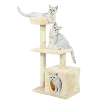 Domestic Delivery Multi-Level Cat Tree Tower Climb Furniture Scratching Post for Indoor House Pet Supplies Kitten Toy Cozy Condo - Trusted Pet Products