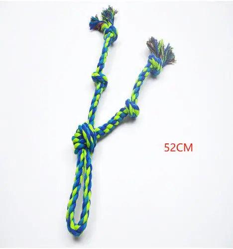 Heavy-Duty Rope Knot Dog Toys For Large Breeds Dental Health Chew And Interactive Tug Of War Play Pet Supplies - Trusted Pet Products