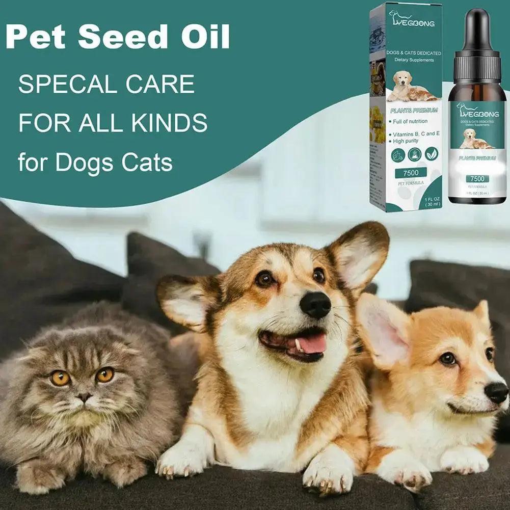 High-end Seed Oil Natural Pain And Anxiety Relief for Dogs 30ml - Trusted Pet Products