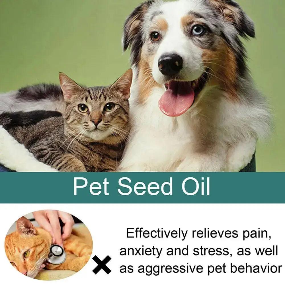 High-end Seed Oil Natural Pain And Anxiety Relief for Dogs 30ml - Trusted Pet Products