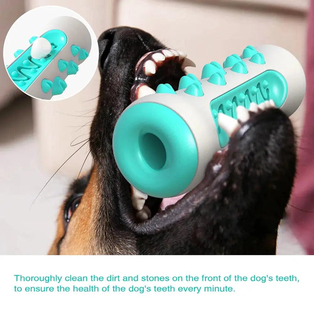 Interactive Bite Resistant Pet Toothbrush Stick Dog Toy - Trusted Pet Products