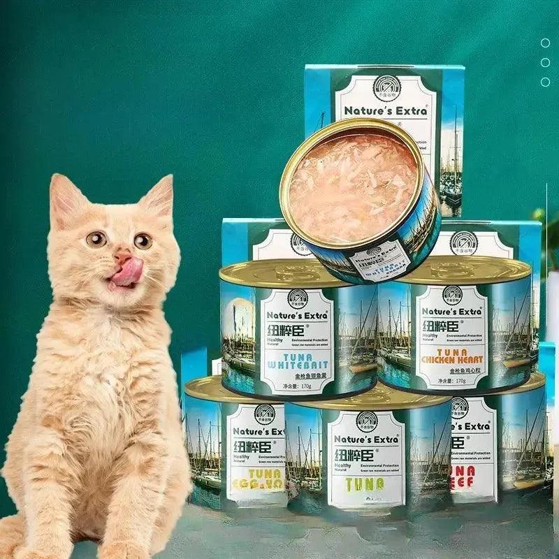 Nutritious Cat Canned Food - Tuna & Beef - Trusted Pet Products