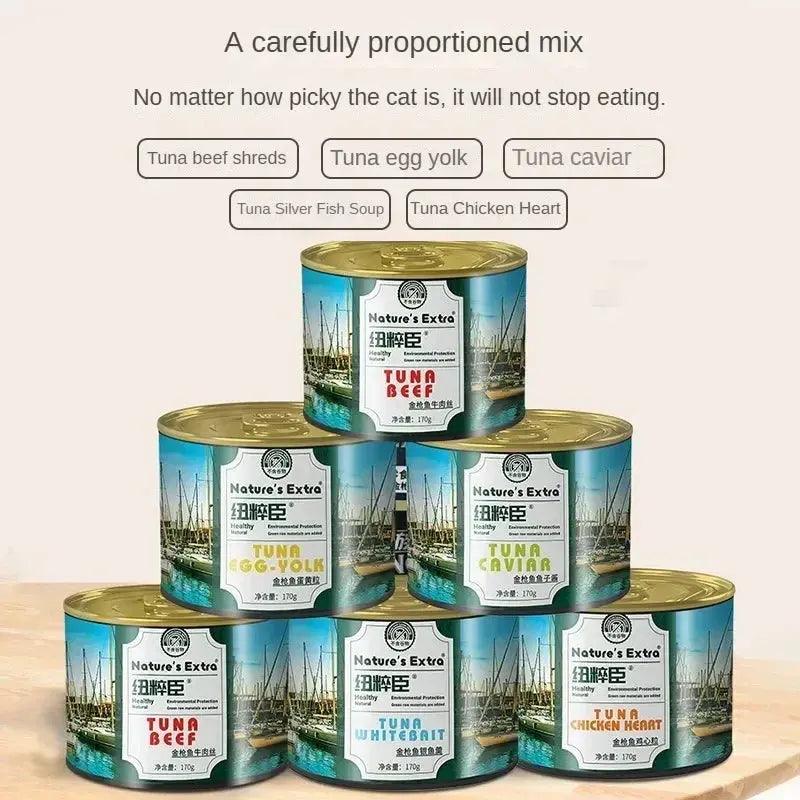 Nutritious Cat Canned Food - Tuna & Beef - Trusted Pet Products