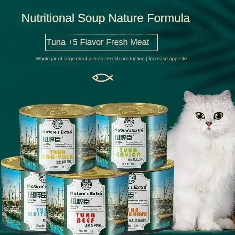 Nutritious Cat Canned Food - Tuna & Beef - Trusted Pet Products