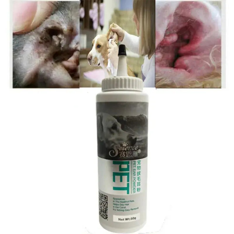 Painless Hair Removal Pet Ear Powder Trusted Pet Products