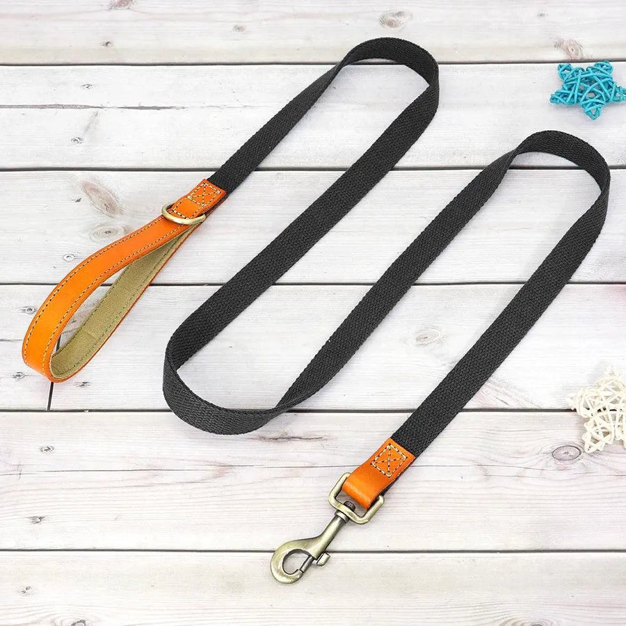 Personalized Nylon Collar and Leash Set - Trusted Pet Products