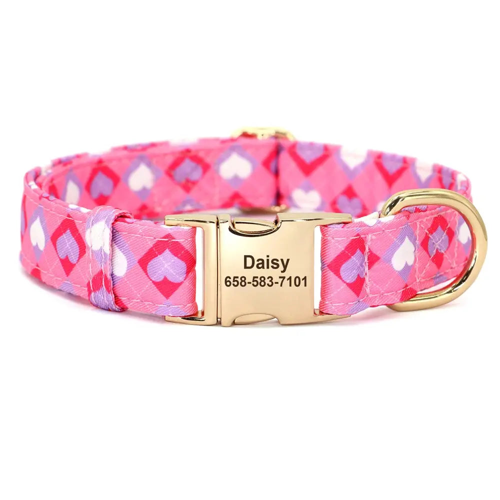 Personalized Nylon Printed Dog Collar Trusted Pet Products