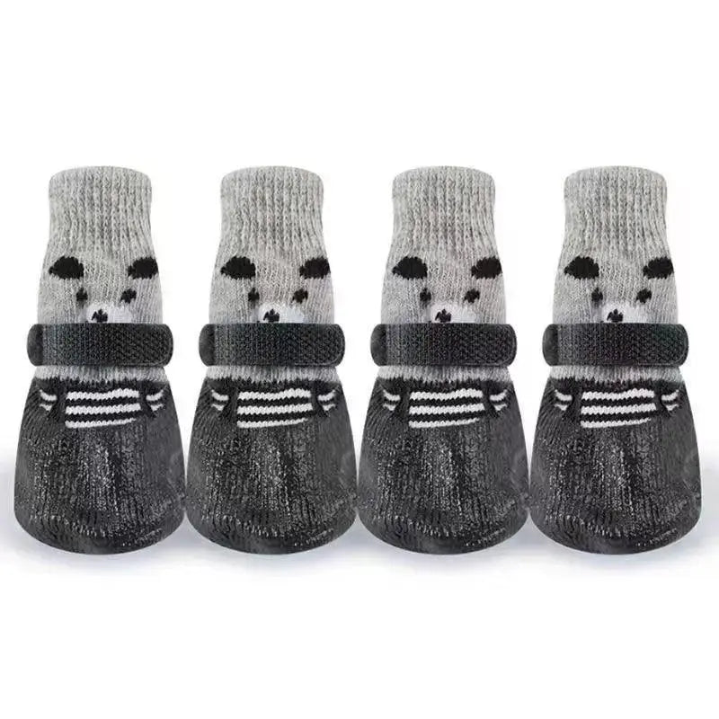 Pet Anti-Slip Booties with Adjustable Drawstring for Small Dogs - Trusted Pet Products